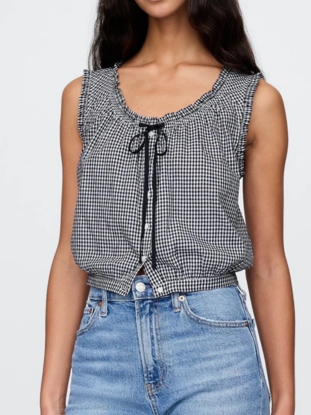 Gap x DÔEN Women's Traveller Gingham Tank Top
